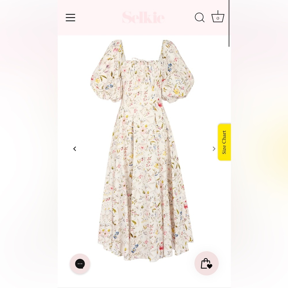 Selkie The Wildflower Kilburn Day Dress | Size 1X